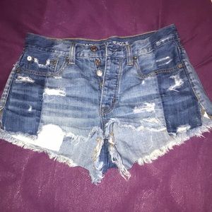 High waisted shorts